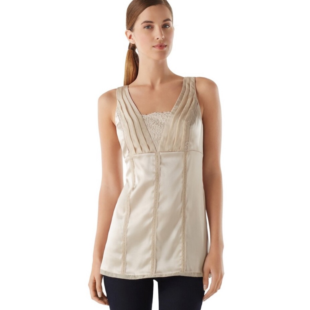 White House Black Market Silk Top